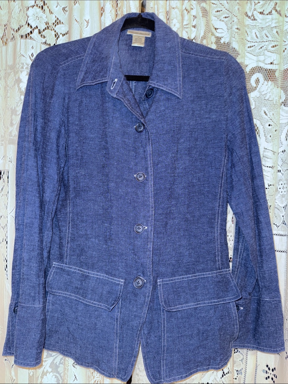 Caroline Kendrick linen blend jacket